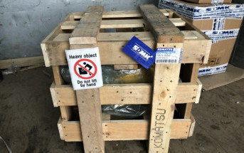 Отгрузка запчастей для бульдозера Komatsu D275A-5