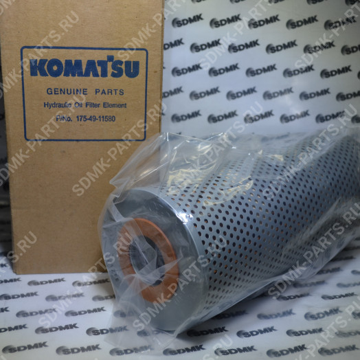 175-49-11580 Фильтр гидравлический КПП 175-49-11580 (KOMATSU) (P551158 / HF6072 / ST30808)
