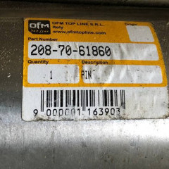 Палец 208-70-31172 KOMATSU PC400-6 208-70-61860 208-70-61860
